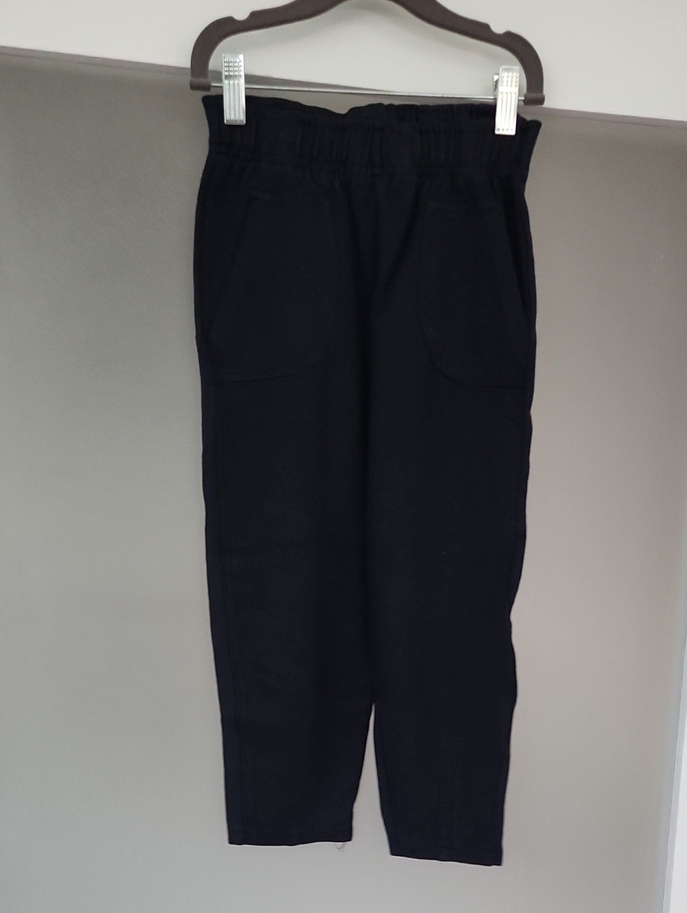 Zara Girls Navy Casual Elastic-Waist Joggers